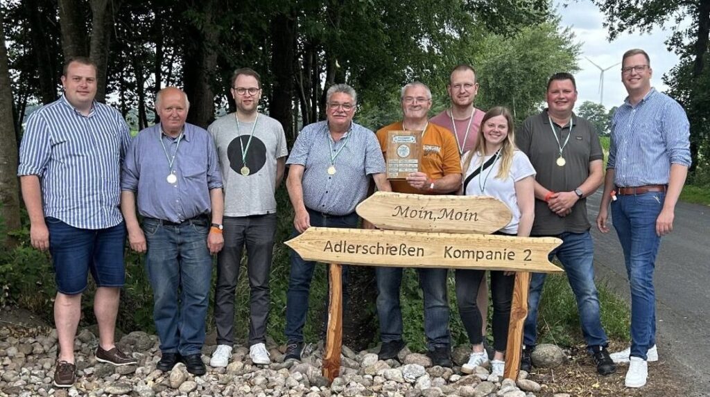 Inzwischen gute Tradition - Das Sommeradlerschießen in der Kp II