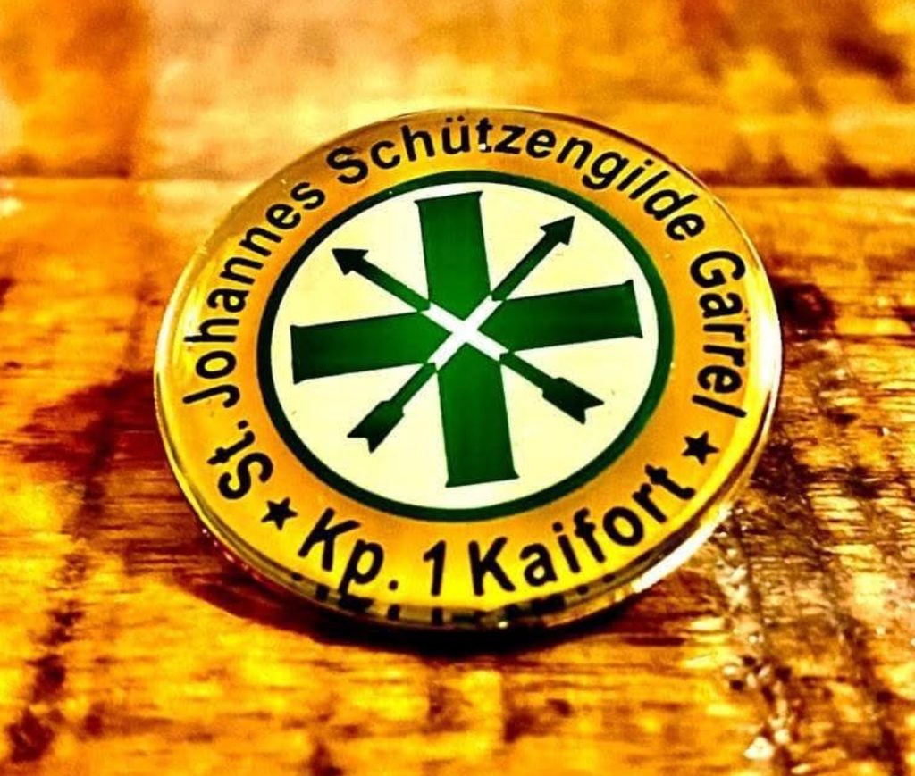 Der Anstecker der Kp. I Kaifort